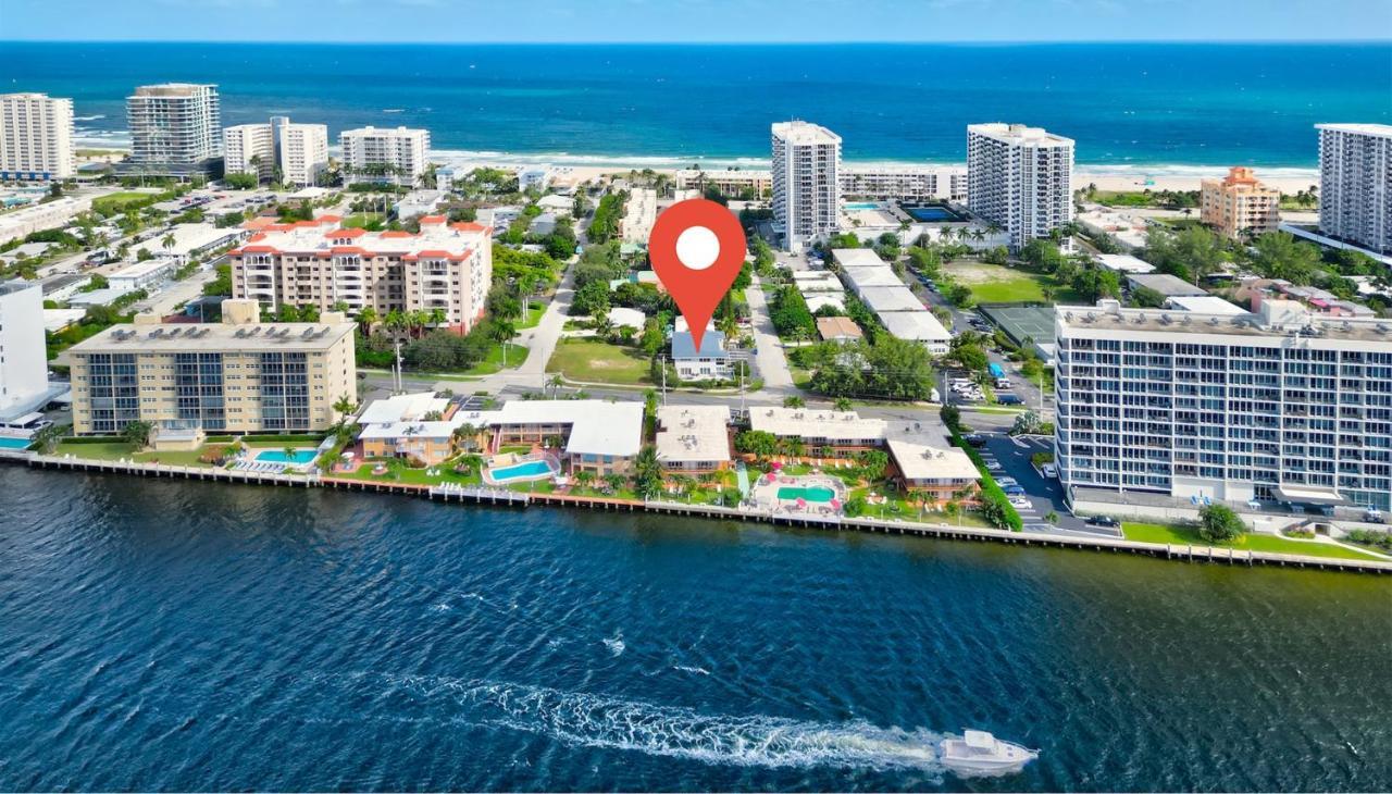 Bright Pompano Beach With Pool Access Eksteriør billede