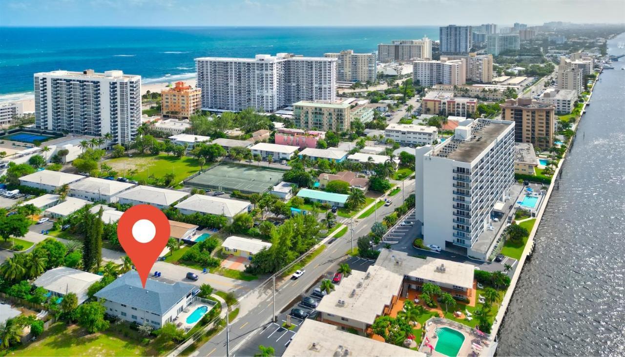 Bright Pompano Beach With Pool Access Eksteriør billede